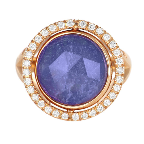 Bague 53 Bague Or Rose, Rubis et Diamants 58 Facettes 31H00049