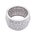 Ring 55 Cartier ring, “Nigeria”, diamond paving. 58 Facettes 32832