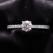 Ring 56 Diamond Solitaire Ring 0.40 carat 58 Facettes 19932