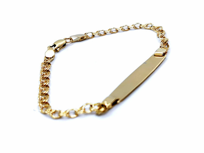 Bracelet Bracelet Gourmette Or jaune 58 Facettes 990024CD