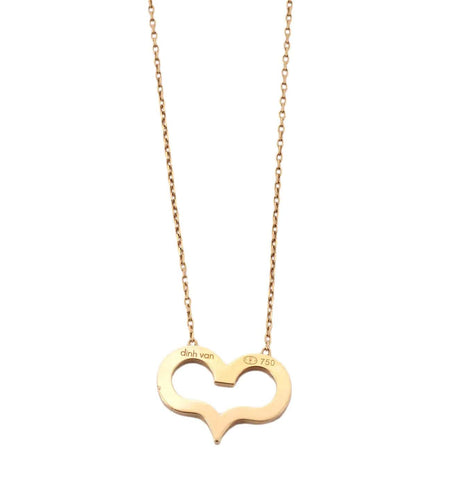 Collier DINH VAN - COLLIER COEUR OR 58 Facettes BO/230095
