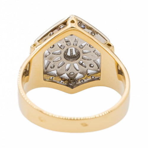 Bague 56 Bague Or jaune Diamant 58 Facettes 2560746CN