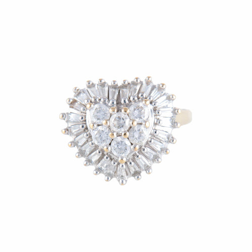 Bague BAGUE "FRIDA" COEUR 58 Facettes BO/220147