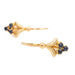 Earrings Sleeper earrings yellow gold Sapphire 58 Facettes 2172925CN