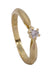 Ring 47 SOLITAIRE YELLOW GOLD DIAMOND 58 Facettes 078431