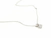 Collier Collier Chaîne + pendentif Or blanc Diamant 58 Facettes 579135RV