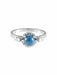 Ring 52 Sapphire Cabochon Ring 58 Facettes