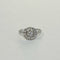 Bague 52 Bague ancienne rosace diamants 58 Facettes