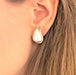 Earrings Pearl Diamond Earrings Yellow Gold 58 Facettes 20400000683