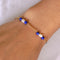 Bracelet Bracelet perles sodalite et keishi 58 Facettes EL2-15