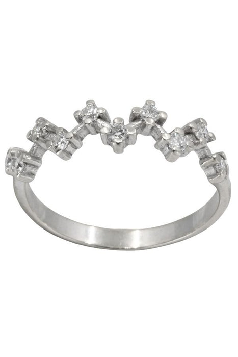 Bague BAGUE MODERNE DIAMANTS 58 Facettes 044291