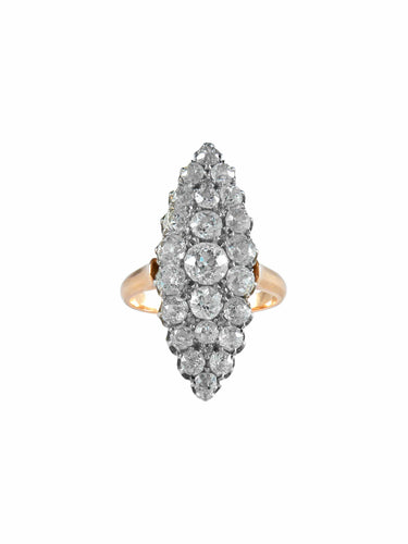 Bague 53 Bague Marquise Diamants 58 Facettes