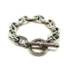 Bracelet Bracelet in white gold, “Marine” mesh, “Bâtonnet” clasp, Pavé Diamonds 58 Facettes