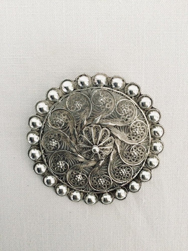 Broche Broche orientaliste Argent 58 Facettes