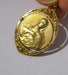 Pendentif Médaille pendentif Dropsy Art Nouveau Vierge 58 Facettes