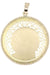 Pendentif MÉDAILLE VIERGE ANCIENNE 58 Facettes 046521