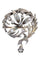 Broche BROCHE ART-NOUVEAU DIAMANTS 58 Facettes 055301