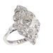Ring 54 Vintage diamond ring 58 Facettes 22133-0305