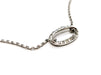 Collier Collier Chaîne + pendentif Or blanc Diamant 58 Facettes 1182635CD