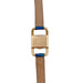 Watch Jaeger Lecoultre & Hermès watch, "Etrier", yellow gold, leather strap. 58 Facettes 32561