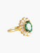 Ring 52 Marguerite Ring Green Tourmaline 58 Facettes