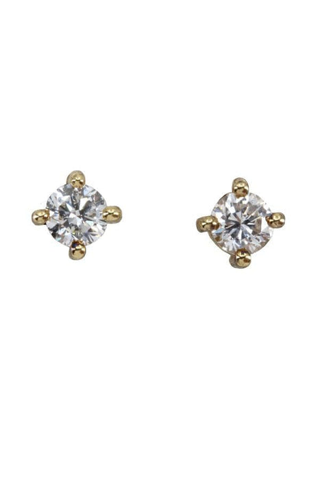 Boucles d'oreilles CLOUS DIAMANTS 0.25 CARAT 58 Facettes 038831