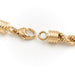 Necklace Twisted mesh necklace Yellow gold 58 Facettes 1833628CN
