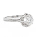 Ring 53 Solitaire Ring White Gold Diamond 58 Facettes 2569097CN