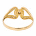 Ring 50 Ring Yellow gold Diamond 58 Facettes 2302090CN