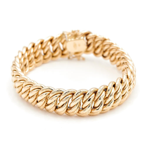 Bracelet Bracelet Maille américaine Or jaune 58 Facettes 1731974CN