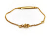Bracelet Curb Bracelet Yellow gold 58 Facettes 1152883CD