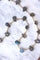 Collier Collier vintage pampilles labradorites, or et perles 58 Facettes