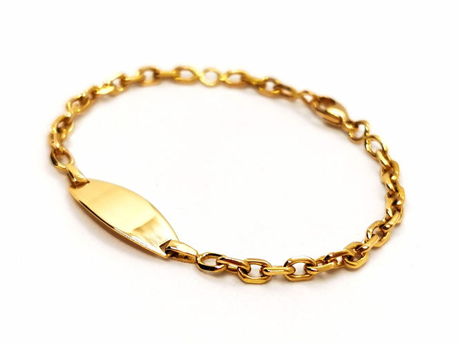 Bracelet Bracelet Gourmette Or jaune 58 Facettes 1751427CN