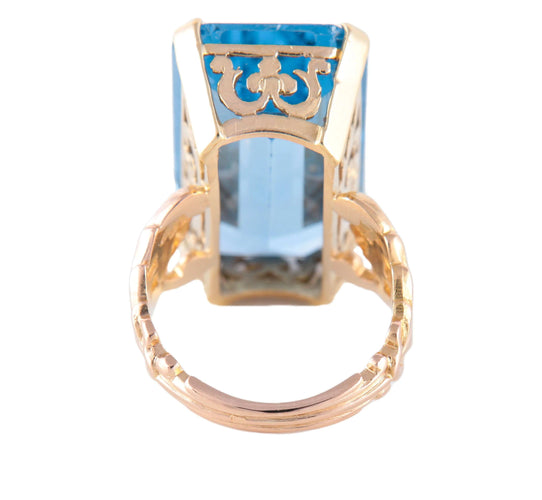 Bague BAGUE OR & TOPAZE 58 Facettes BO/220036 RIV