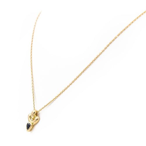 Collier Collier Pendentif Or jaune Saphir 58 Facettes 2218725CN