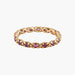 Ring 52 / Ruby / Yellow Gold “RED” GOLD & RUBY ALLIANCE 58 Facettes BO/220065