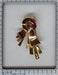 Brooch Gold brooch, ruby 58 Facettes 12005-0030