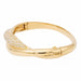 Yellow Gold Diamond Bangle Bracelet 58 Facettes 2488947CN