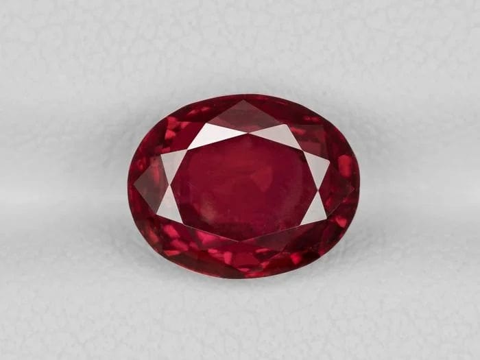 Gemstone Rubis SANG De PIGEON 1.01cts non chauffé non traité certificat IGI 58 Facettes 304