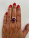 Bague 56 Bague cocktail Diamant Rubis 58 Facettes