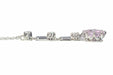 Untreated Natural Pink Sapphire Diamond Pendant Pendant 58 Facettes 23073-0149