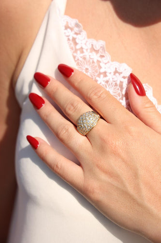 Bague 51 Bague Boule Or jaune Diamant 58 Facettes 1763515CN