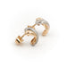 Boucles d'oreilles Boucles d'oreilles Demi créoles Or jaune Diamant 58 Facettes 1720421CN