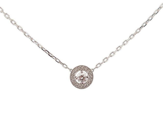 Collier collier BOUCHERON ava or blanc 18k diamants 0.43ct 58 Facettes 254585