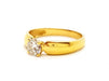 Bague 55 Bague Solitaire Or jaune Diamant 58 Facettes 06362CD