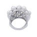Ring 56 Chanel ring, Baroque, white gold, diamonds, cultured pearls. 58 Facettes 32342