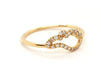 Ring 53 Angel Wing Ring Rose Gold Diamond 58 Facettes 579297RV
