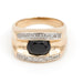Ring 57 Ring Yellow gold Sapphire 58 Facettes 1589322CN