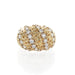 Ring 52 CARTIER- “Boule” Ring Yellow Gold and Diamonds 58 Facettes 1.22877