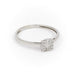 Ring 50.5 Alliance Ring White Gold Diamond 58 Facettes 1599610CN